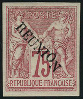 Neuf Avec Charnière N° 15, 75c Carmin, TB, Signé - Altri & Non Classificati