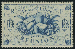 Neuf Sans Charnière N° 234a, 10c Bleu, Double Impression De La Valeur, TB - Andere & Zonder Classificatie