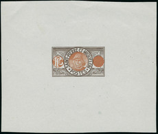 Epreuve Au Type Pêcheur De 1909, Brun Et Brun-orange, Sans La Valeur Faciale. T.B. - Sonstige & Ohne Zuordnung