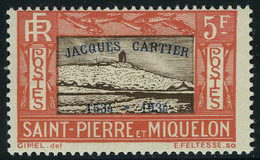 Neuf Sans Charnière N° 159A/E, La Série Jacques Cartier, TB - Andere & Zonder Classificatie