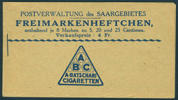 Neuf Sans Charnière N° 84, Carnet Complet à 4f - 5, 20 Et 25c X 8 - Date Sur Les Blocs De 20 Et 25c, T.B. Rare, Maury Ca - Andere & Zonder Classificatie