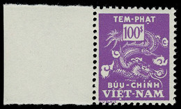 Neuf Sans Charnière N° 14a, 100 Pi Violet Jaune Omis Bdf, T.B. - Andere & Zonder Classificatie