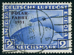 Oblitéré N° 40/1, 1 Et 2m Polar Fahrt T.B. - Other & Unclassified