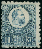 Neuf Avec Charnière N°10. 10k Bleu. Forte Charnière, Très Frais. T.B. - Altri & Non Classificati