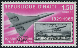 Neuf Sans Charnière N° 488, 1,50 Concorde, Surcharge HAIPEX Renversée, TB - Andere & Zonder Classificatie