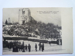 GP 2019 - 1141  MANDRAY  (Vosges)  :  L'EGLISE   1916   XXX - Other & Unclassified