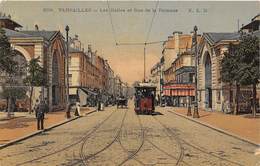 78-VERSAILLES- LES HALLES ET RUE DE LA PAROISSE - Versailles