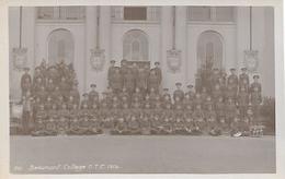 Real Photo Postcard, Old Windsor, Beaumont College O.t.c. 1914, First World War Soldiers. - Windsor