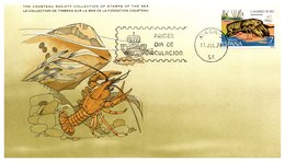 Thème Crustacés - Carte FDC - Crostacei