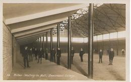 Real Photo Postcard, Old Windsor, Beaumont College, Roller Skating In Hall. - Windsor