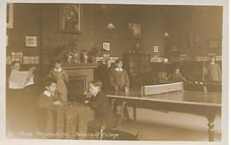 Real Photo Postcard, Old Windsor, Beaumont College, Billiards, Table Tennis. - Windsor