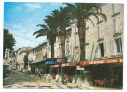 CP COGOLIN, RESTAURANT CAUVET HOTEL LE CLEMENCEAU, PUB COCA COLA, AVENUE GENERALE DE GAULLE, VAR 83 - Cogolin