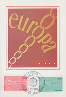 Carte  Maximum  1er  Jour   ANDORRE   Paire   EUROPA    1971 - 1971