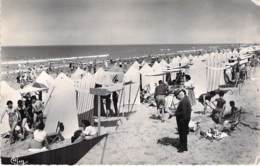 ** Lot De 2 Cartes ** 62 - MERLIMONT PLAGE : La Plage - CPSM Photo Noir Blanc Format CPA - Pas De Calais - Other & Unclassified