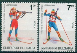 1993 Bulgaria 4044-4045 Wintersport 4,50 € - Winter 1994: Lillehammer