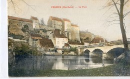 70 - Pesmes - Le Pont - Carte Colorisée - Pesmes