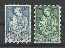 IRLANDA YVERT  122/23  MH  * - Unused Stamps
