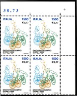 ITALIA / ITALY 2000** - Sydney 2000 - Giochi Paraolimpici - Quartina MNH, Come Da Scansione. - Summer 2000: Sydney - Paralympic