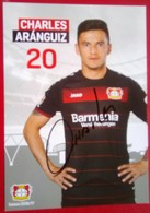 Bayer04   Charles Ananguiz  Signed Card - Handtekening