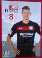 Bayer04 Lars Bender Signed Card - Autografi