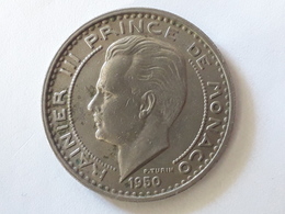 100 Francs Rainier III Prince De  Monaco 1950 - 1949-1956 Old Francs