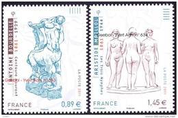 France Autoadhésif ** N°  633 Et 634 - Oeuvres Maillol + Bourdelle "Le Centaure Mourant, Les Trois Nymphes" - Unused Stamps