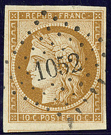 No 1a, Un Voisin, Obl Pc 1052, Jolie Pièce. - TB - 1849-1850 Ceres