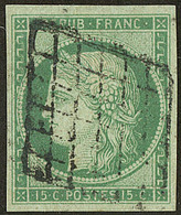 No 2, Obl Grille. - TB - 1849-1850 Cérès