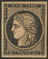 * Réimpression. No 3f, Très Frais. - TB - 1849-1850 Ceres