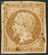 No 9, Obl étoile, Pelurage Mais TB D'aspect - 1852 Louis-Napoléon