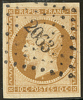 No 9a, Obl Pc 2063, Jolie Pièce. - TB - 1852 Luis-Napoléon