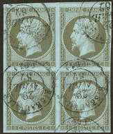 No 11, Bloc De Quatre Obl Cad Ribeauvillé Avril 62. - TB - 1853-1860 Napoléon III