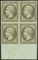 ** No 11a, Bloc De Quatre Bdf (deux Ex *). - TB - 1853-1860 Napoléon III