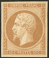 * No 13A, Bistre, Très Frais. - TB - 1853-1860 Napoléon III.