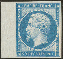 * No 14B, Bleu, Bdf, Très Frais. - TB - 1853-1860 Napoleon III