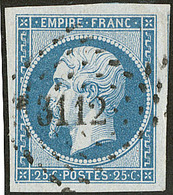 No 15, Deux Voisins, Obl Pc 3112, Jolie Pièce. - TB - 1853-1860 Napoleon III