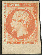 * No 16, Orange, Bdf, Très Frais. - TB. - R - 1853-1860 Napoleon III