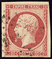 No 17Ad, Obl Pc. - TB - 1853-1860 Napoléon III.