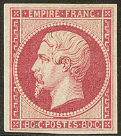 * No 17Ba, Rose Vif, Très Frais. - TB. - R - 1853-1860 Napoléon III.