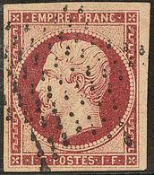No 18, Obl étoile, Pelurage Au Verso Mais TB. - R - 1853-1860 Napoleon III