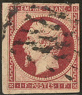 No 18, Obl Gros Points, Def, B D'aspect - 1853-1860 Napoléon III