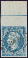 Filet D'encadrement. No 14Ai, Bdf, Obl Losange Ambulant "BP1°". - TB - 1853-1860 Napoléon III.