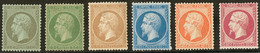 (*) Nos 19 Et 20 *, 21 à 24. - TB, B Ou Pd - 1862 Napoléon III