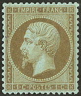 ** Mordoré. No 19b, Très Frais Et Centré. - TB - 1862 Napoleon III