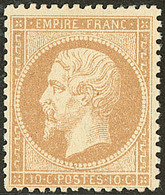 * No 21, Bistre, Très Frais. - TB. - R - 1862 Napoleone III