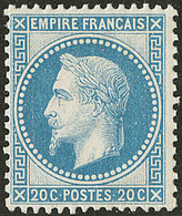 ** No 29A, Bleu, Très Frais. - TB - 1863-1870 Napoléon III Con Laureles
