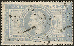 No 33a, Obl étoile 1, Jolie Pièce. - TB - 1863-1870 Napoléon III Lauré