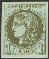* No 39IIe, Olive. - TB - 1870 Bordeaux Printing