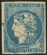 No 44I, Nuance Foncée. - B - 1870 Bordeaux Printing