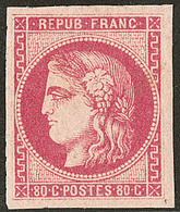 * No 49, Forte Charnière Mais Très Frais Et TB - 1870 Bordeaux Printing